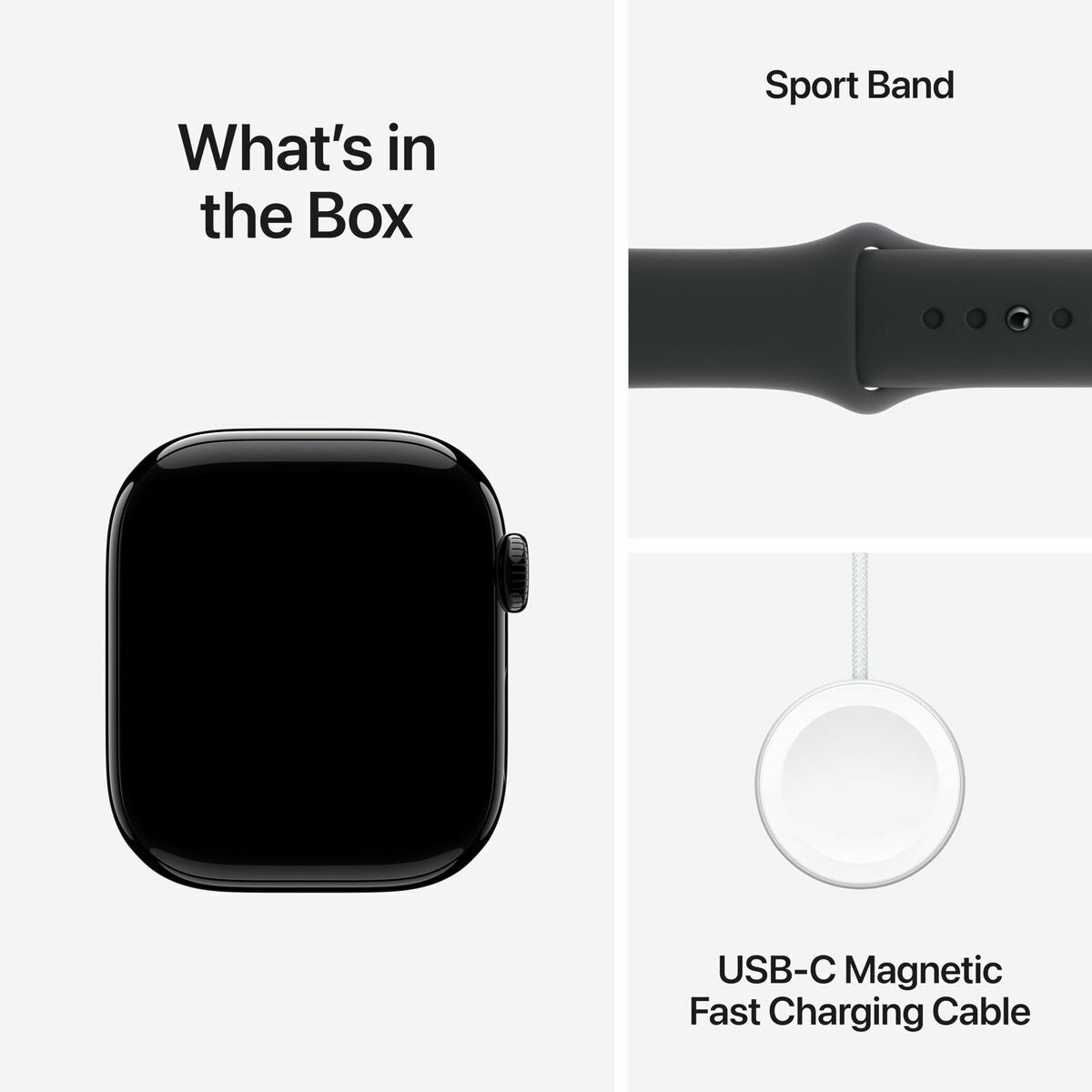 Apple Watch Series 10 – Smartwatch, 1,77", Schwarz