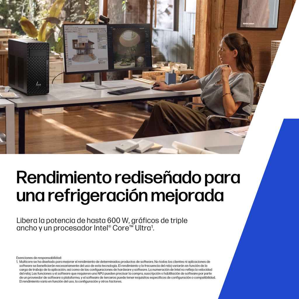 Desktop PC HP D4CU6ET#ABE 48 GB Ultra 7-265