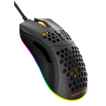 DELTACO GAMING DM210 Gaming-Maus 6400 DPI, RGB, Schwarz