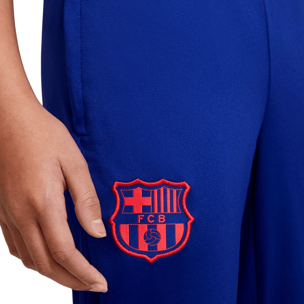 Kids - FC Barcelona blue presentation Soccer tracksuit 2021 - Nike